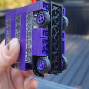 Mini Lego night bus from Harry Potter